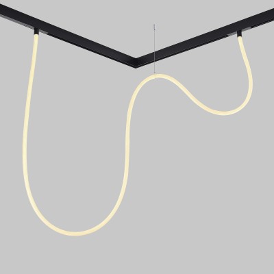 ST684.436.36 Гибкий светодиодный светильник Черный LED 1*36W 3000K Lm Ra80 360° IP20 L3 000xW-xH- 48