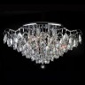 Накладная люстра Eurosvet 10081/12 хром/прозрачный хрусталь Strotskis