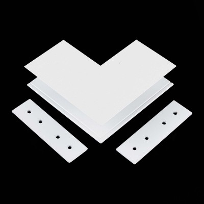 ST007.569.00 Внешний угол-соединитель для подвесного / накладного магнитного шинопровода ST-Luce Бел