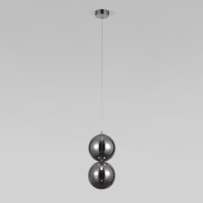 Подвесной светильник Eurosvet 50092/1 хром/дымчатый