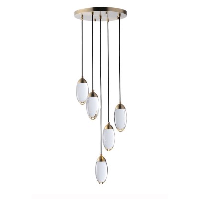 Подвесной светильник Delight Collection MT8848-5H brass