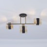 Люстры На штанге Escada 654/3PL E27*60W Gold/Black