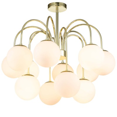 INDIGO Светильник на штанге VOGA 13017/12R Gold