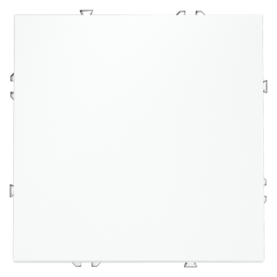 Выключатель с самовозвратом встраиваемый VOLTUM S70 одноклавишный 10А, (белый матовый)