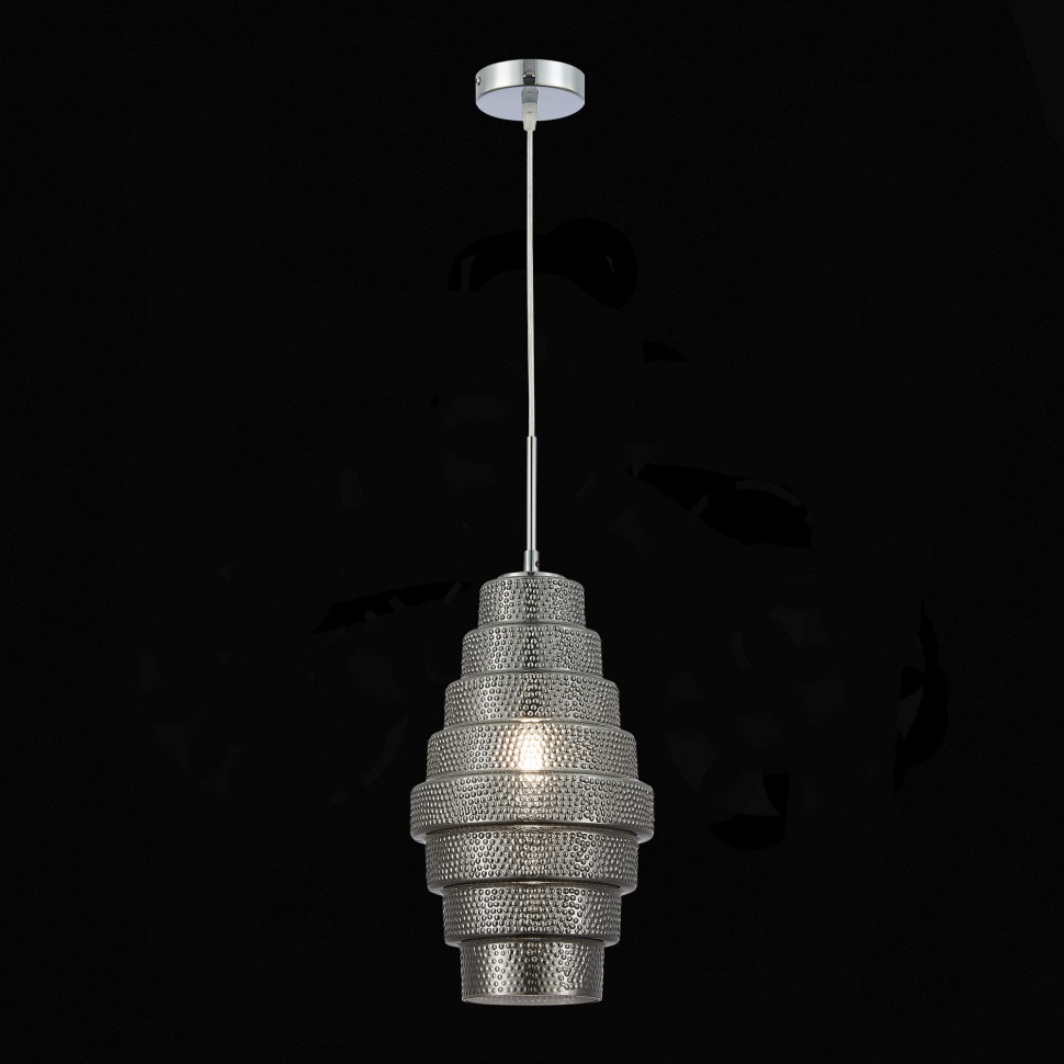 SL1001.103.01 Подвес ST-Luce Хром/Дымчатый E27 1*40W