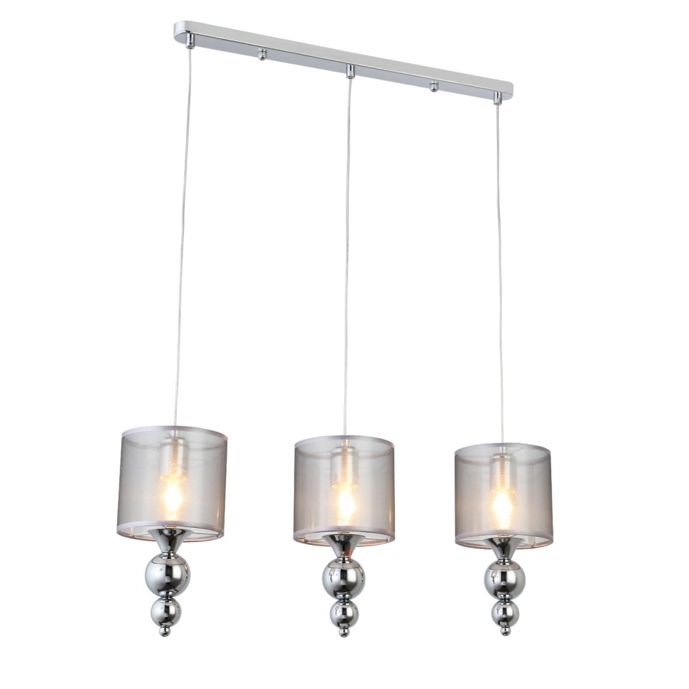 SLE107103-03 Светильник подвесной Хром/Серебристый E27 3*40W