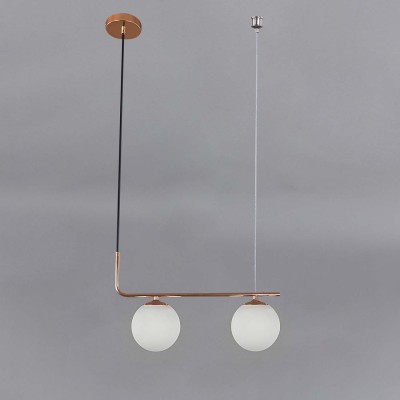 Светильники Подвесные Escada 1163/2S E27*5W Black/Gold