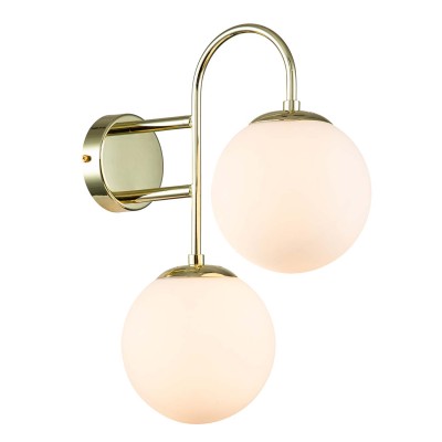 INDIGO Настенный светильник VOGA 13017/2W Gold