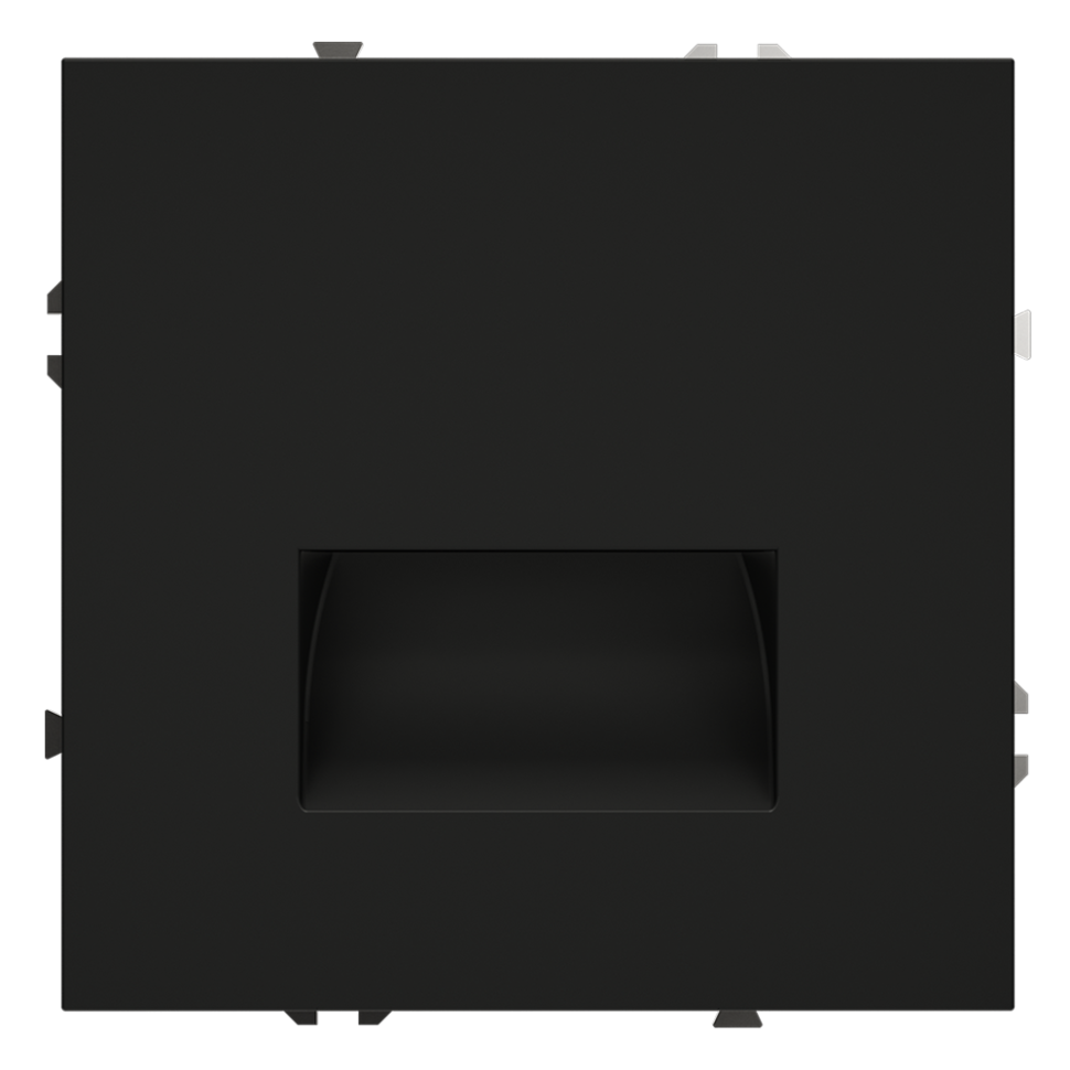 Подсветка светодиодная встраиваемая VOLTUM S70, (черный матовый)