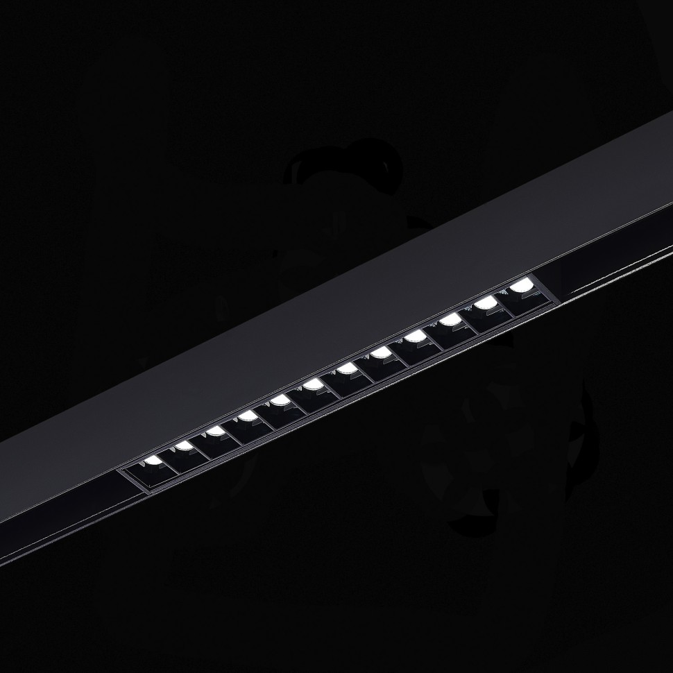 ST371.406.12 Магнитный трековый светильник SMART Черный LED 1*12W 2700K-6500K 1 080Lm Ra90 36° IP20