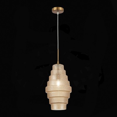 SL1001.203.01 Подвес ST-Luce Латунь/Коньячный E27 1*40W