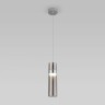 Подвесной светильник Eurosvet 50244/1 LED хром/дымчатый