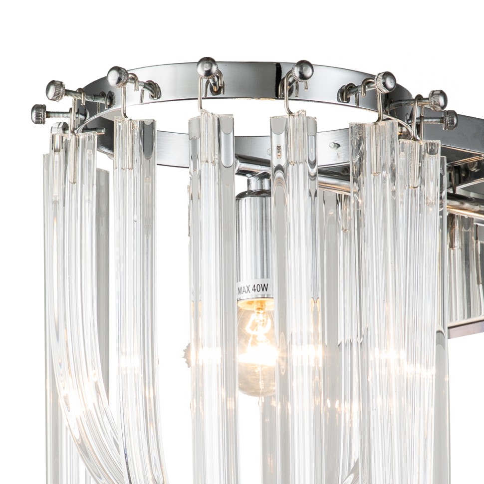 Настенный светильник Delight Collection KR0116W-1B chrome