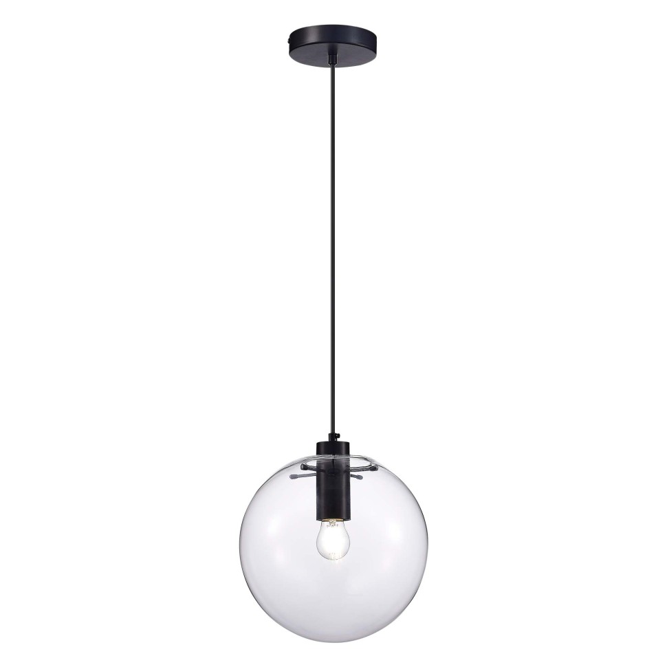 SL1056.413.01 Подвес ST-Luce Черный/Прозрачный E27 1*60W