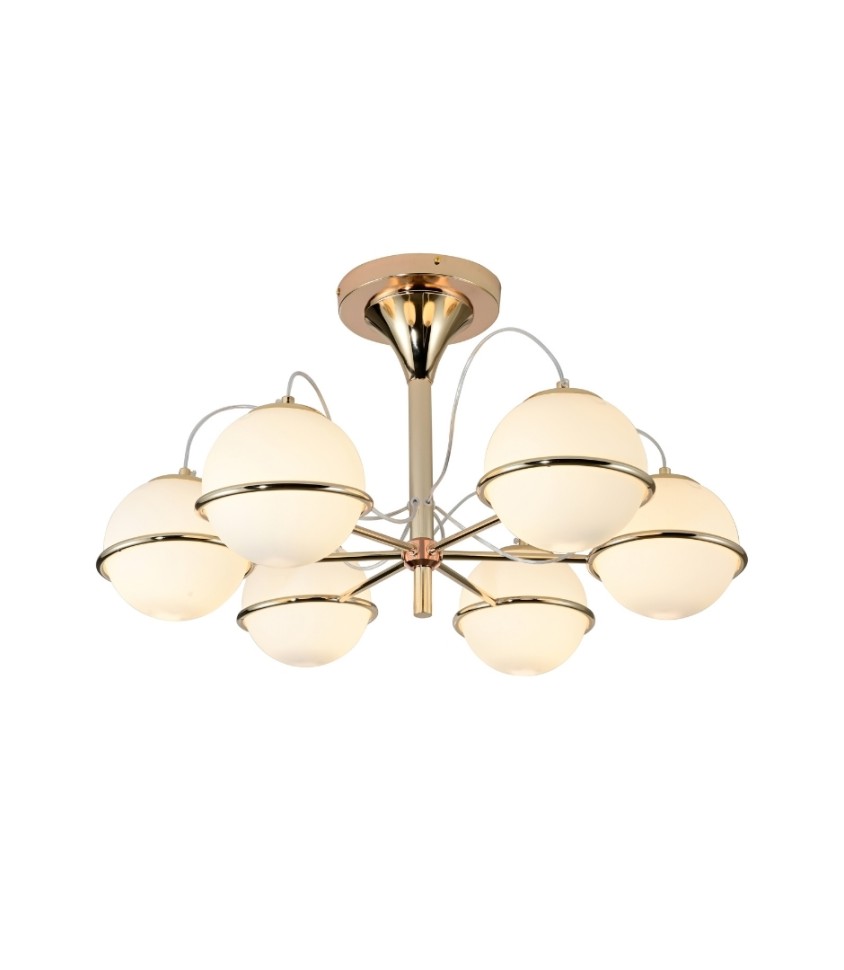 Потолочный светильник Lumina Deco Tivoli LDC 8050-6 R.GD