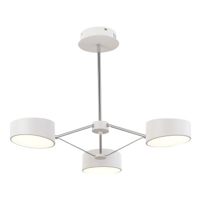 SLE6005-502-03 Светильник потолочный Белый, Хром/Белый LED 3*10W