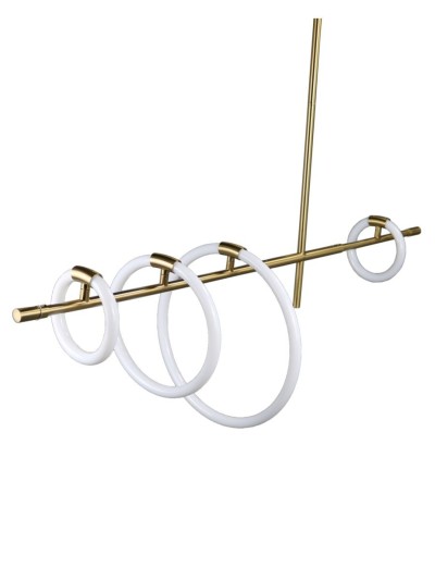 Подвесной Светильник ZORTES JESSY ZRS.01043.04 Мощность-55Вт Тип лампы: Встроенный  Встроенный LED