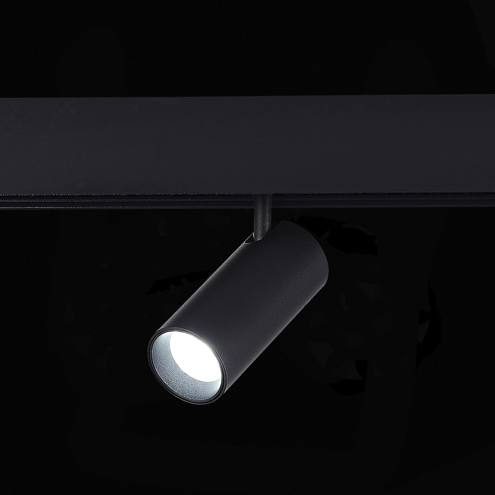 ST375.406.07 Магнитный трековый светильник SMART Черный LED 1*7W 2700K-6500K 630Lm Ra90 36° IP20 L10