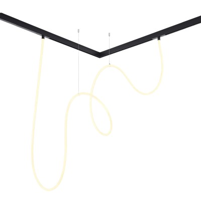 ST684.446.60 Гибкий светодиодный светильник Черный LED 1*60W 4000K Lm Ra80 360° IP20 L5 000xW-xH- 48