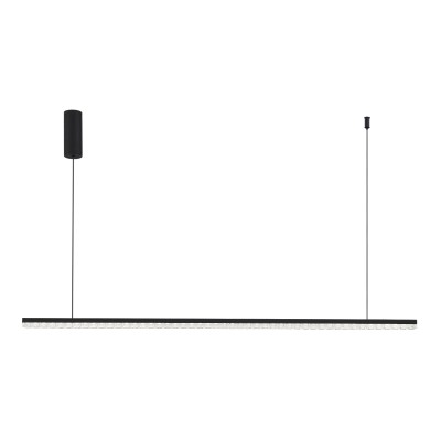 SL1018.423.01 Светильник подвесной ST-Luce черный/прозрачный LED 1*32W 4000K