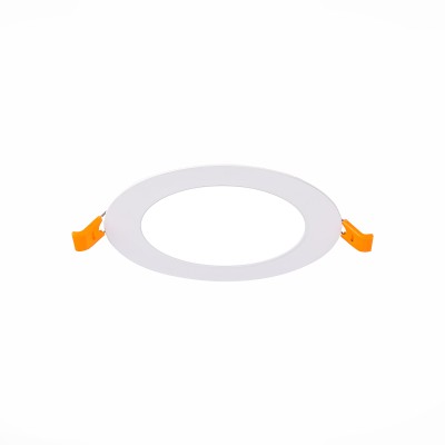 ST209.538.06 Св-к встр. Белый LED 1*6W 3000K 330Lm Ra80 110° IP20 D120xH8 90-265V