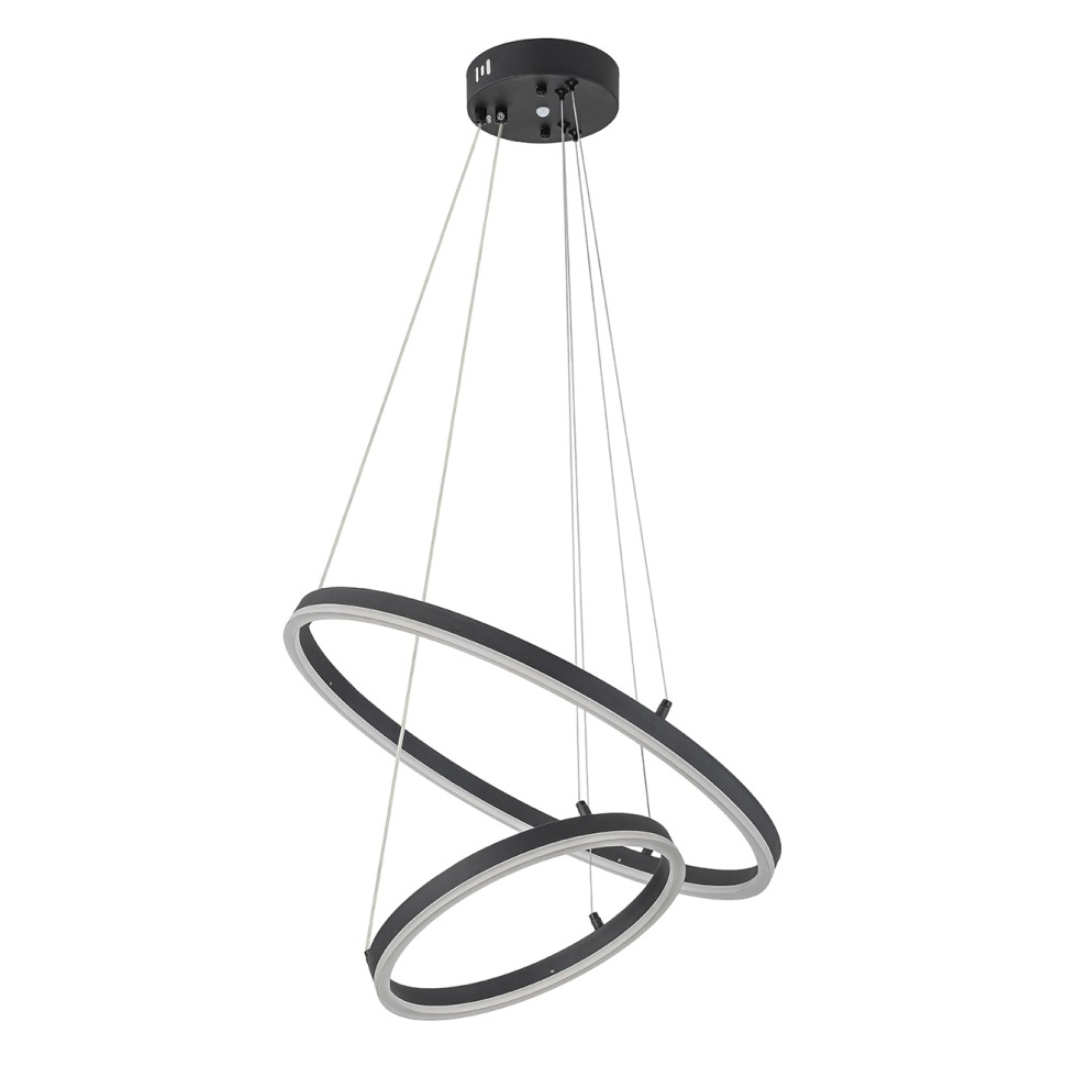 Светильники Подвесные Escada 10254/2 LED*66W Black APP