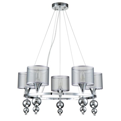 Люстры Подвесные Escada 1130/5S E14*40W Chrome