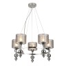 Люстры Подвесные Escada 1130/5S E14*40W Chrome