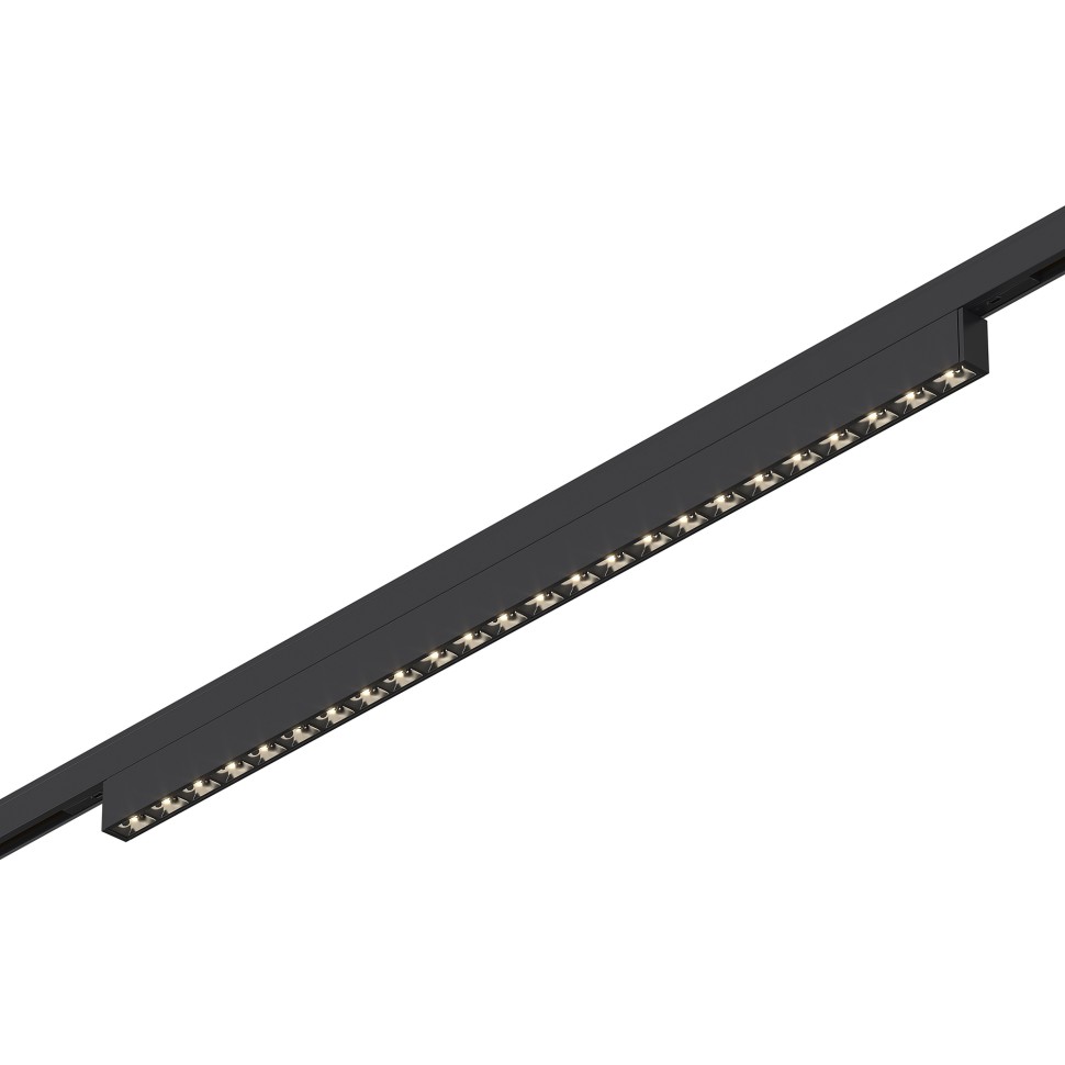 ST666.446.20 Магнитный трековый светильник Черный LED 1*20W 4000K 1 060Lm Ra>90  IP20 L387xW10xH18 2