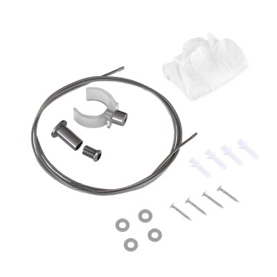 ST684.009.00 Тросовый подвес для светодиодного светильника ST684 ST-Luce Серый