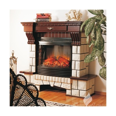 Каминокомплект Inter Flame Экстерион с очагом Panoramic 25 LED FX