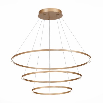 ST605.243.114 Светильник подвесной ST-Luce Золотистый/Белый LED 1*114W 4000K