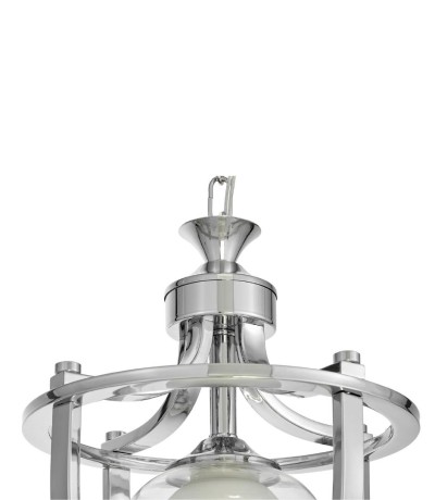 Подвесная люстра Lumina Deco Brooklin LDP 1231-1 CHR+WT