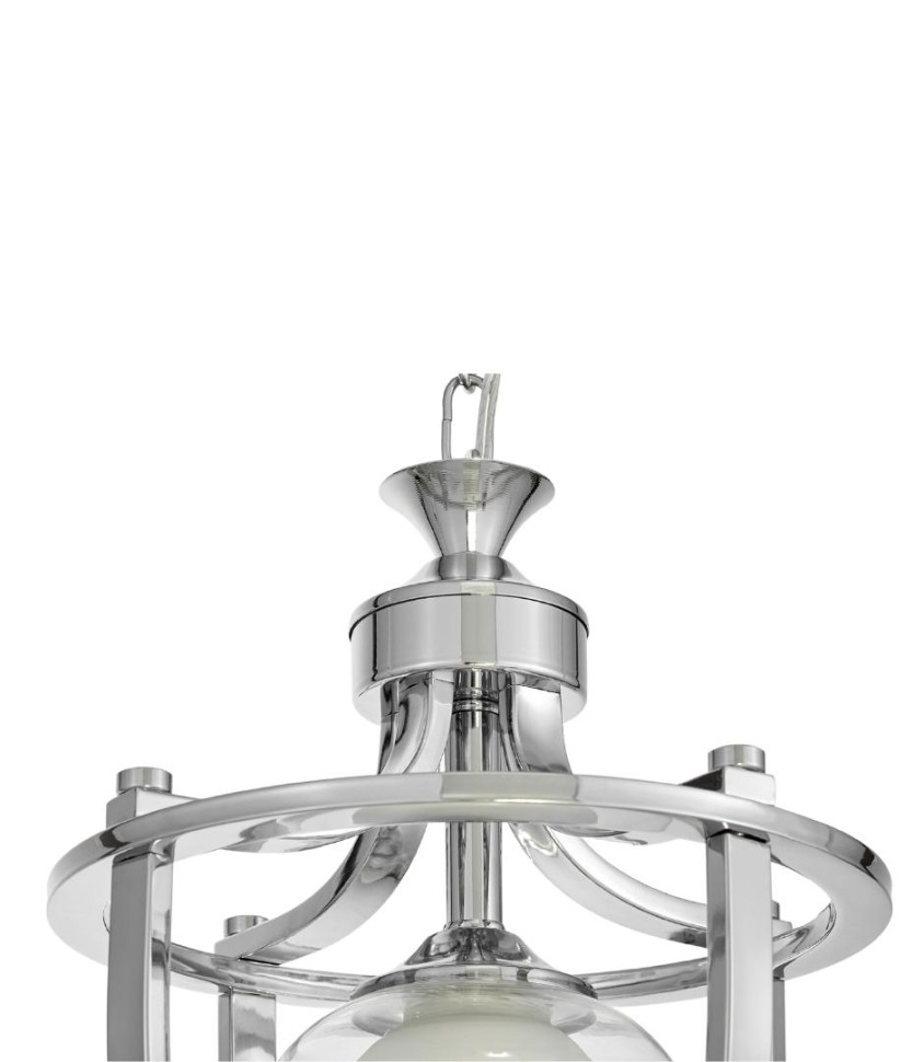 Подвесная люстра Lumina Deco Brooklin LDP 1231-1 CHR+WT
