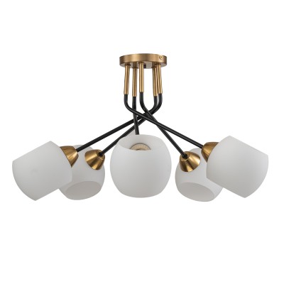 Светильники На штанге Escada 2113/5P E27*40W Copper/Black